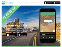 Tablet Screenshot of justahead.com